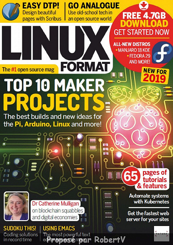 Linux Format UK N°245 - January 2019