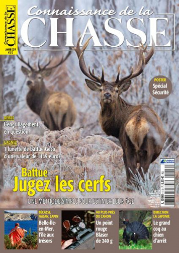Connaissance de la Chasse - Janvier 2019