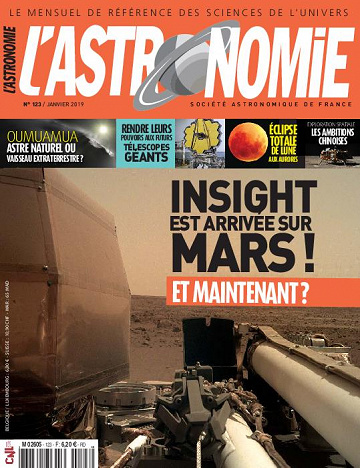 L’Astronomie - janvier 2019