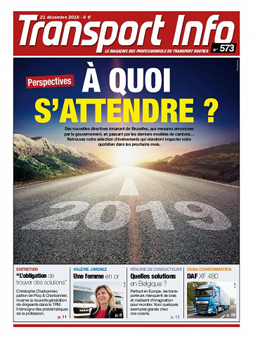 Transport Info – 21 décembre 2018