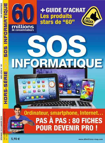60 Millions de Consommateurs Hors-Série N°181 - Sos Informatique