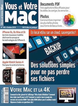 Vous et Votre Mac N°148 - octobre 2018