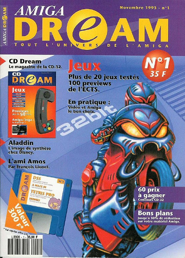 Amiga Dream N°1 - Novembre 1993