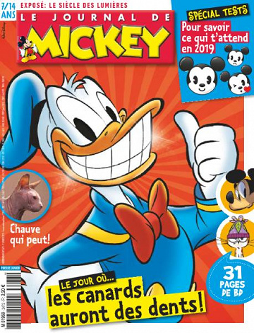 Le Journal de Mickey - 9 Janvier 2019