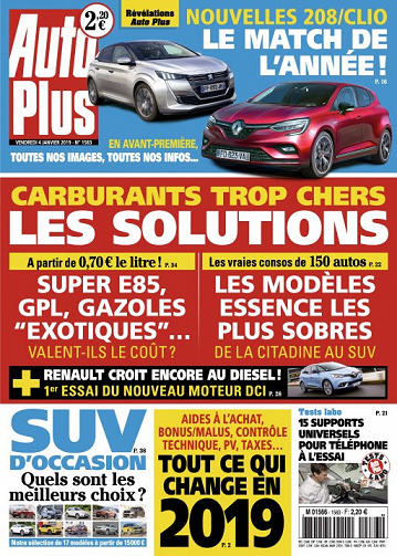 Auto Plus - 4 Janvier 2019