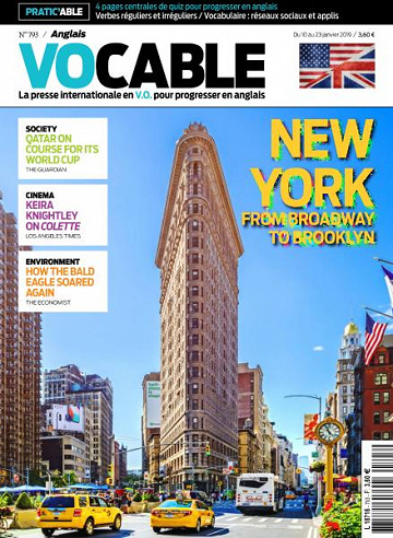Vocable Anglais - 10 Janvier 2019