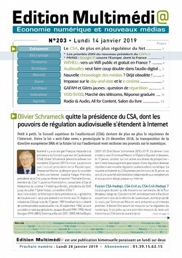 Édition Multimédia - 14 Janvier 2019