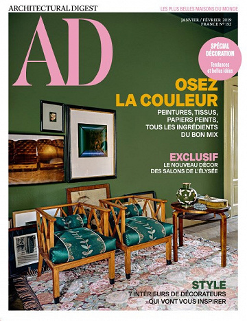 AD Architectural Digest France - Janvier-Février 2019