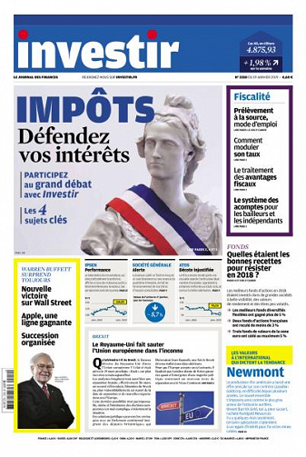 Investir - 19 Janvier 2019