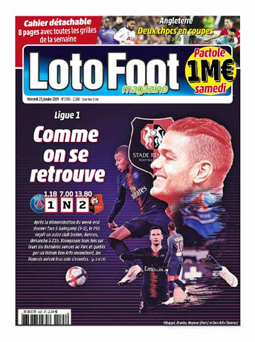 Loto Foot Magazine - 23 Janvier 2019