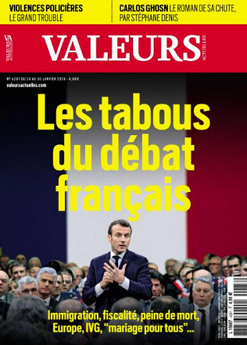 Valeurs Actuelles - 24 Janvier 2019