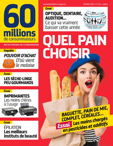 60 Millions de Consommateurs - Février 2019