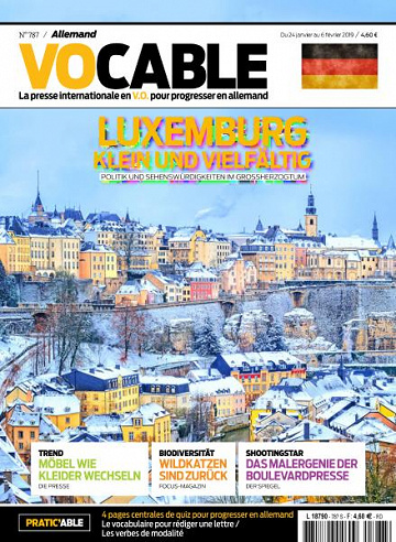 Vocable Allemand - 24 Janvier 2019
