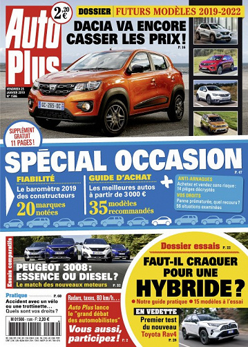 Auto Plus - 25 Janvier 2019