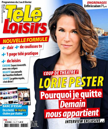 Télé Loisirs - 28 Janvier 2019