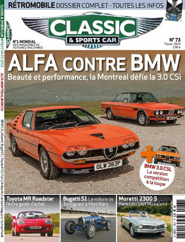 Classic Sports Car - Février 2019