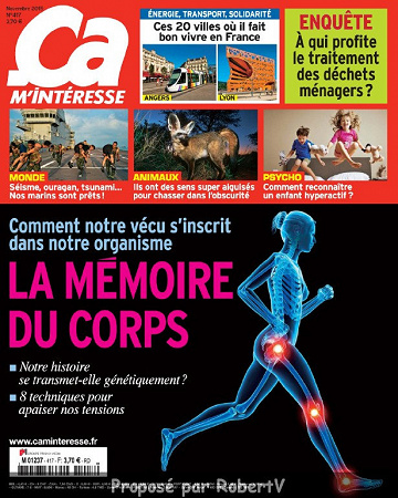 Ça m’intéresse N°417 - La mémoire du corps