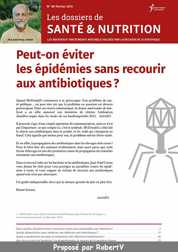 Les dossiers de Santé et Nutrition N°89 - Février 2019