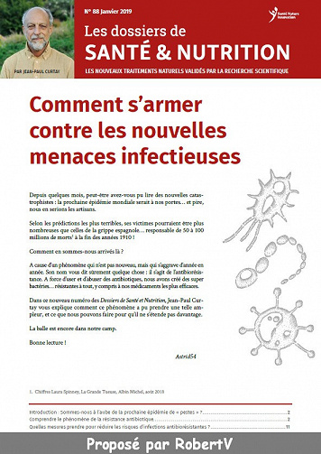 Les dossiers de Santé et Nutrition N°88 - Janvier 2019