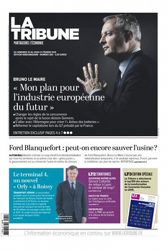 La Tribune - 15 Février 2019