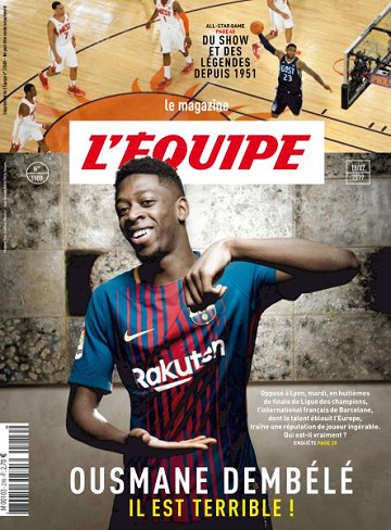 L’Equipe Magazine - 16 Février 2019