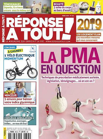 Réponse à Tout - Mars 2019