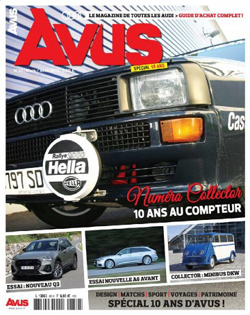 Avus - Mars-Avril 2019