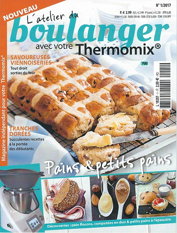 L’atelier du Boulanger avec votre Thermomix N°1