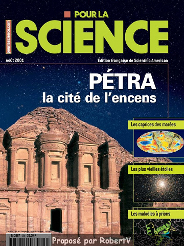 Pour la Science N°286 - Pétra, la cité de l’encens - Août 2001