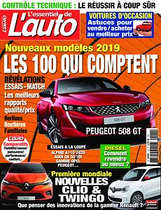 L’Essentiel de l’Auto - Mars-Mai 2019