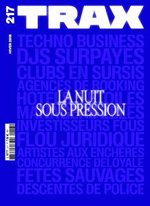 Trax N°217 - Hiver 2018 (Décembre 2018 - Janvier 2019)