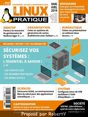 Linux Pratique N°112 - Mars-Avril 2019