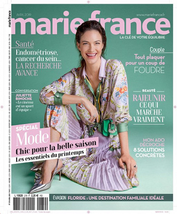 Marie France - Avril 2019