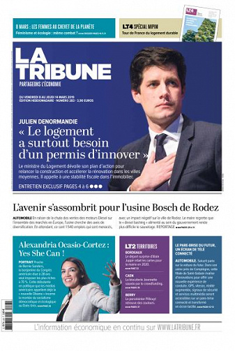 La Tribune - 8 Mars 2019