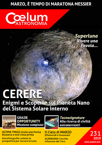 Coelum Astronomia - Numero 231/2019