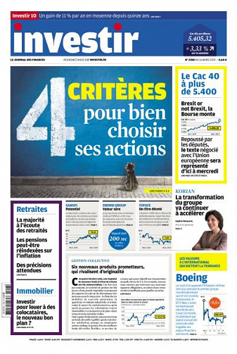 Investir - 16 Mars 2019