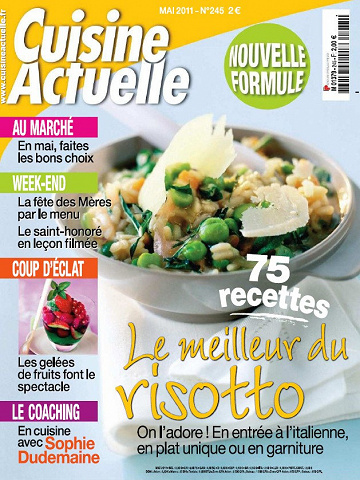 Cuisine Actuelle N°245 - Le meilleur du risotto