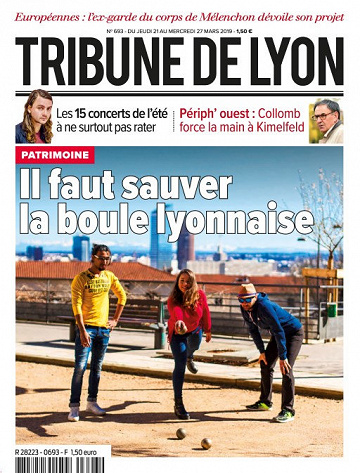 Tribune de Lyon - 21 Mars 2019