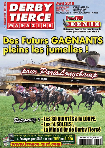 Derby Tiercé Magazine N°565 - Avril 2019