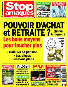 Stop Arnaques - Avril-Mai 2019
