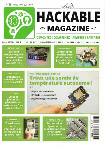 Hackable Magazine N°29 - Avril-Juin 2019