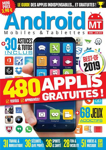 Android Mobiles et Tablettes - Avril-Juin 2019