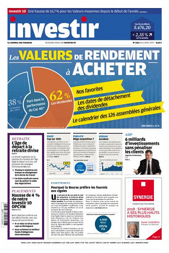 Investir - 6 Avril 2019