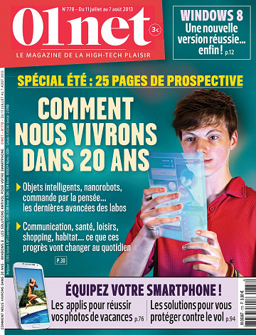 01Net - 11 Juillet au 7 Aout 2013