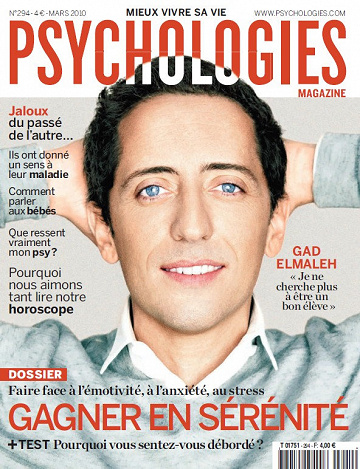 Psychologies N°294 - Mars 2010
