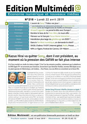 Édition Multimédia - 22 Avril 2019