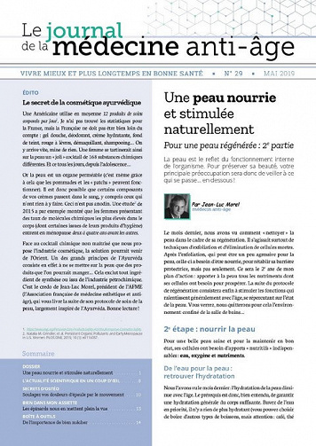 Le Journal de la Médecine Anti-Âge N°29 - Mai 2019