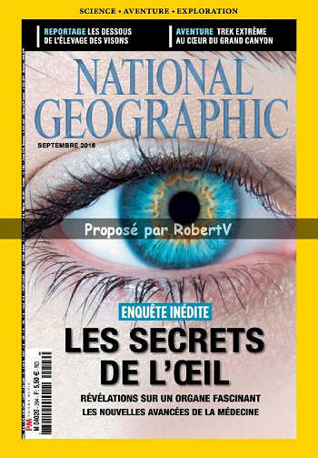 National Geographic N°204 - Septembre 2016
