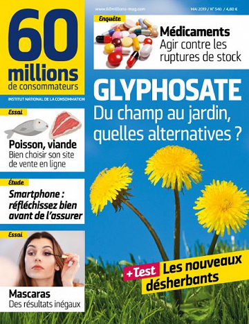 60 Millions de Consommateurs - Mai 2019