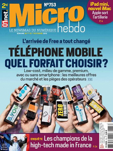 Micro Hebdo - 1 au 7 Novembre 2012